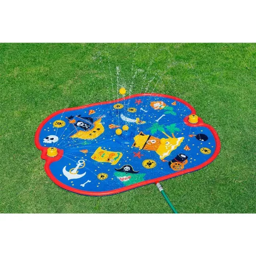 Bestway Vízpermetes pancsoló medence kalózos 170x140cm