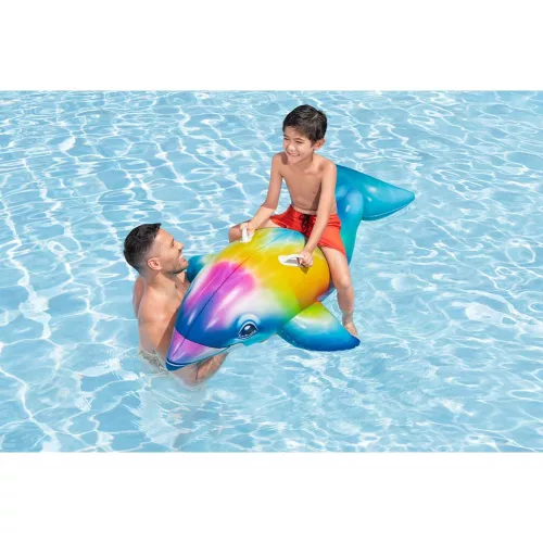 Bestway Delfin lovagló matrac kapaszkodóval 173x84x46cm