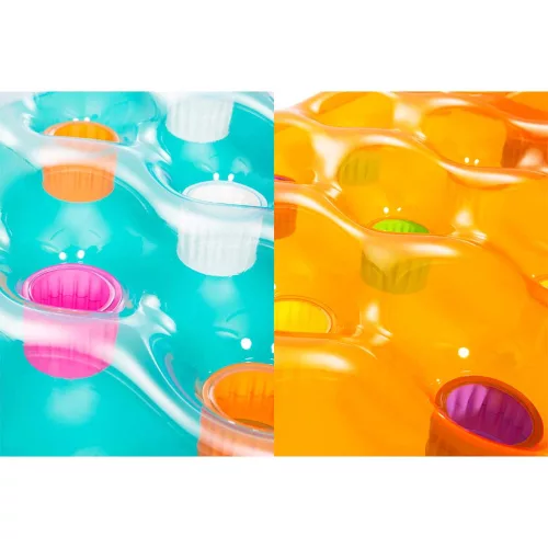 Bestway Színes poharas gumimatrac többféle színben 1db 173x64x16cm