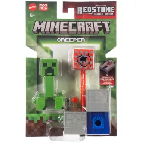   Minecraft Creeper figura TNT kilövő kiegészítővel - Mattel