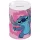 Luna Disney Stitch mintás henger alakú fém persely 10x15 cm