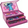 Luna Disney Stitch színező készlet bőröndben 52db-os