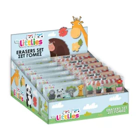   Luna The Littlies 4db-os radír szett dobozban többféle változatban