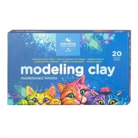 ICO Koh-I-Noor Cats színes gyurma 20db-os