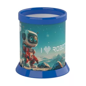 ICO Robot mintás írószertartó