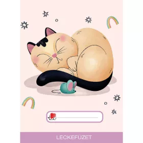 ICO Süni Dreaming Cat mintás leckefüzet A/5-ös