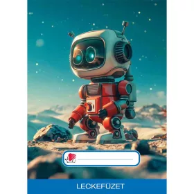 ICO Süni Robot mintás leckefüzet A/5-ös