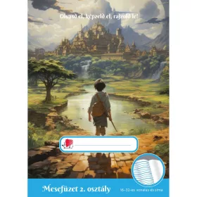   ICO Süni Fiús II. osztályos mesefüzet A/5-ös 16-32-es vonalazással