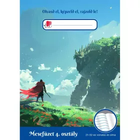   ICO Süni Fiús IV. osztályos mesefüzet/olvasónapló A/5-ös 21-32-es vonalazással