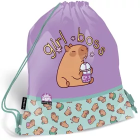   ICO Lizzysuli Lollipop Capybara mintás tornazsák, sportzsák