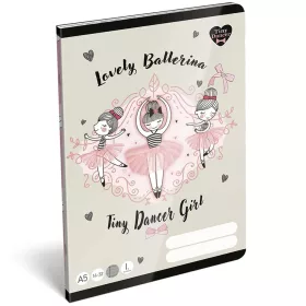   ICO Lizzysuli Tiny Dancer Ballerina 1. osztályos vonalas füzet A/5 14-32