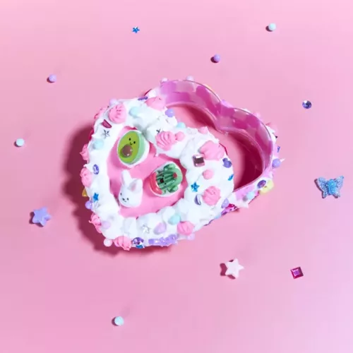 Decoden Magic - Varázsdekor szív alakú ékszerdoboz
