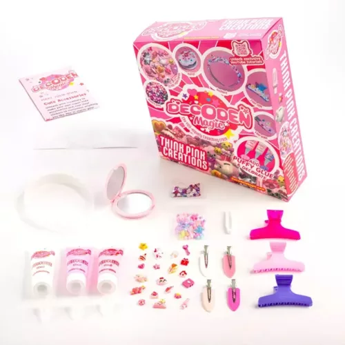 Decoden Magic - Varázsdekor rózsaszín alkotások