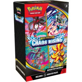   Pokémon TCG Mega Evolution Chaos Rising booster Bundle kártyacsomag