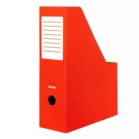 Nebulo Irattartó papucs 80 mm összehajtható karton piros