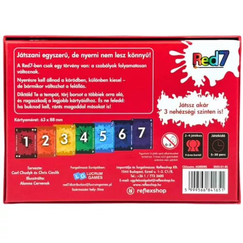 Red7 társasjáték