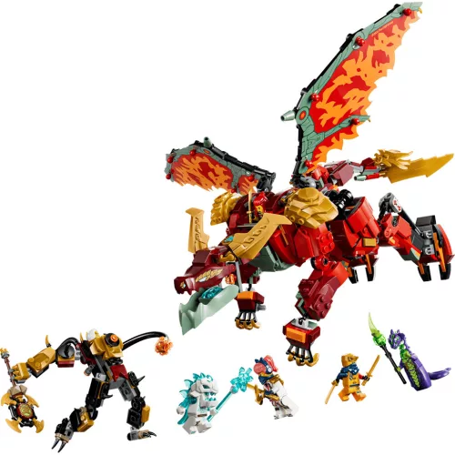 LEGO® Ninjago Wyldfyre átalakuló sárkányrobotja (71868)