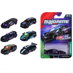   Majorette Neon Racer gyűjthető kisautó 1/64 1db - Simba Toys