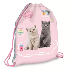   Ars Una Cute Animals Tea Party cicás tornazsák, sportzsák 32x42cm