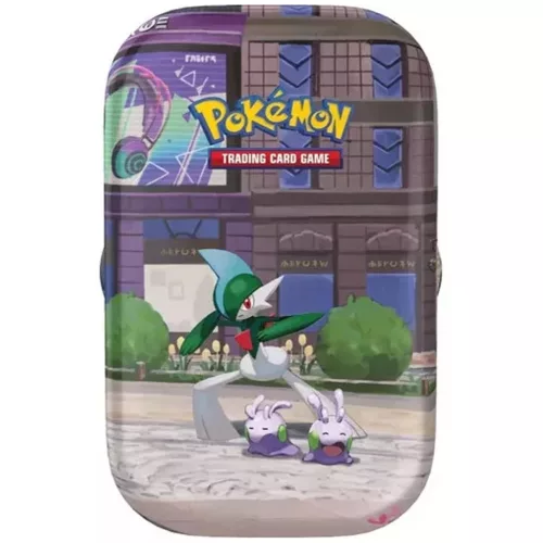 Pokémon TCG Lumiose City Mini Tin gyűjtői kártyacsomag fém tárolóban többféle változatban 1db