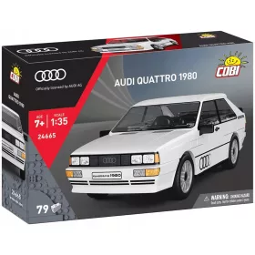 COBI Audi Quattro 1980 fehér autó építőjáték (24665)