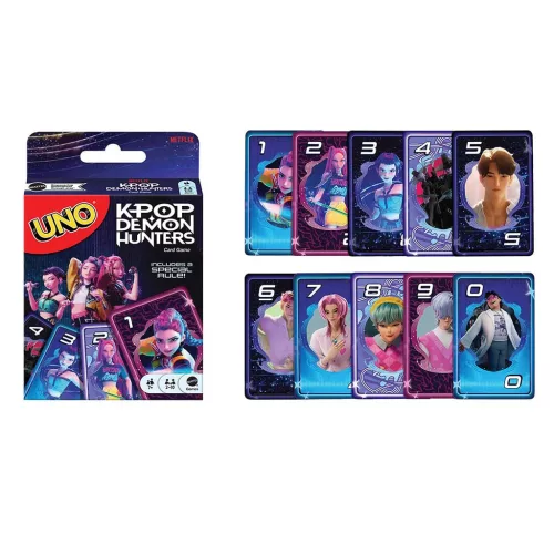 K-POP Démonvadászok UNO kártyajáték - Mattel
