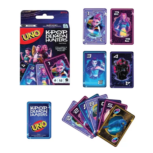K-POP Démonvadászok UNO kártyajáték - Mattel