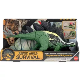   Jurassic World Óriás támadó Stegosaurus dinó hanggal - Mattel