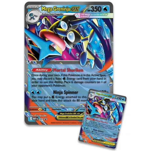 Pokémon TCG Mega Greninja ex Prémium Collection