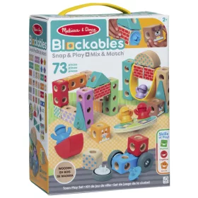 Blockables Városi fa építőjáték - Melissa & Doug