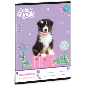   Ars Una Cute animals Aussie kutyusos leckefüzet 38 lapos A/5