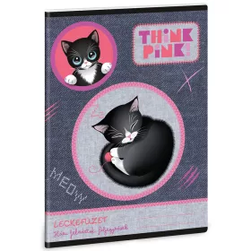 Ars Una Think Pink leckefüzet 38 lapos A/5
