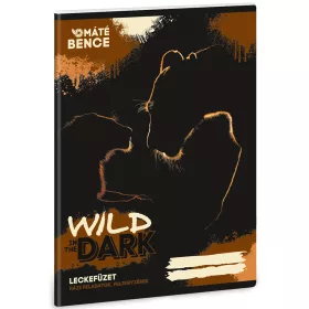 Ars Una Wild in the dark leckefüzet 38 lapos A/5
