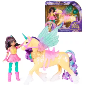   Unikornis Akadémia Wing Magic Ava baba és Leaf unikornis játékszett - Spin Master