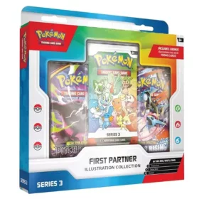   Pokémon TCG First Partners Illustration Collection – Series 3 gyűjtői csomag