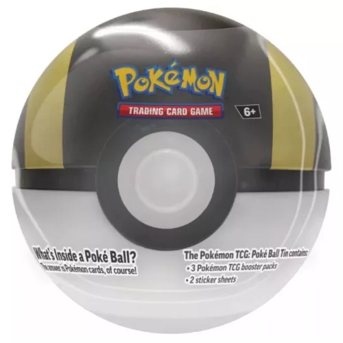 Pokémon TCG 2024 Poké Ball Tin – Pokéball alakú fémdoboz 3 boosterrel több változatban