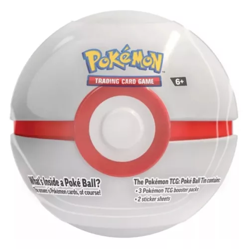 Pokémon TCG 2024 Poké Ball Tin – Pokéball alakú fémdoboz 3 boosterrel több változatban