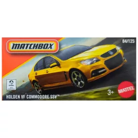   Matchbox Papírdobozos Holden VF Commodore SSV sárga kisautó 1/64 - Mattel
