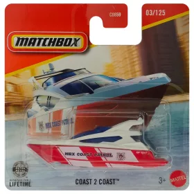 Matchbox Coast 2 Coast parti őrség hajó 1/64 - Mattel