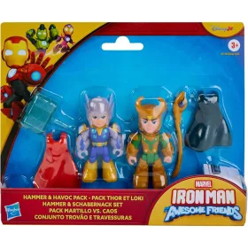   Marvel Vasember és csodálatos barátai - Hammer & Havoc szett Thor és Loki - Hasbro