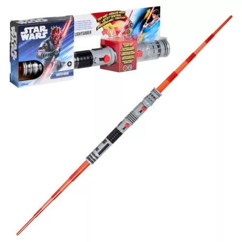Star Wars Double-Bladed Lightsaber Darth Maul nyitható elektronikus fénykard - Hasbro