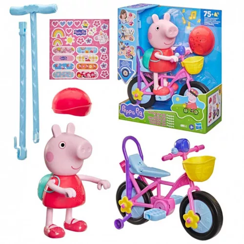 Peppa malac Peppa malac kerékpáros kalandja játékszett - Hasbro