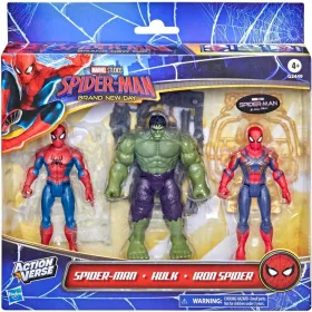   Pókember Vadonatúj nap ActionVerse Akciófigura 3db-os szett – Hasbro
