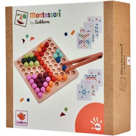   Eichhorn Montessori Csipeszes golyókirakó fejlesztőjáték