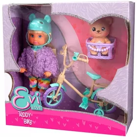   Evi Love Teddy Bike – Kerékpáros játékszett - Simba Toys