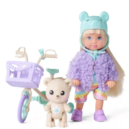 Evi Love Teddy Bike – Kerékpáros játékszett - Simba Toys
