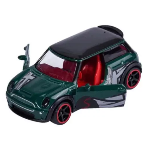 Majorette Prémium autómodell - Mini John Cooper S - zöld - Simba Toys