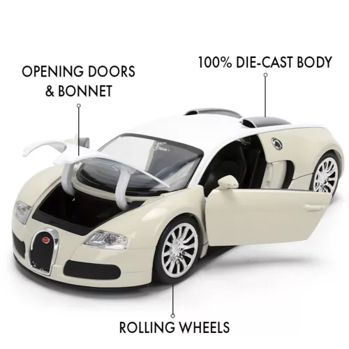 Halálos iramban 2011 Bugatti Veyron fém autómodell 1/24 - Jada Toys