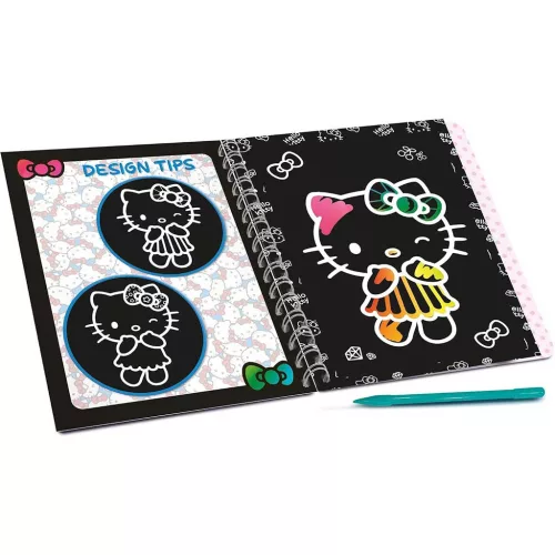 Hello Kitty Képkarc készítő füzet - Lisciani
