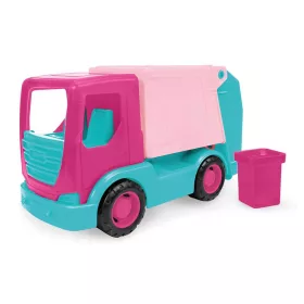 Tech Truck rózsaszín kukásautó 28cm - Wader
